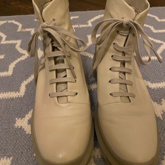 Rag and Bone booties size 38.5 tan combat boots - Picture 6 of 14